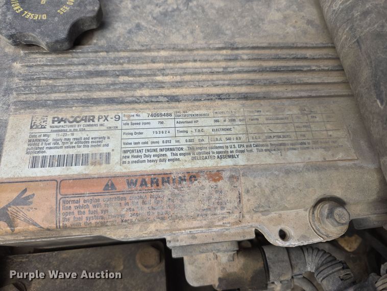 image for item DW5090 2017 Peterbilt 567 ready mix truck