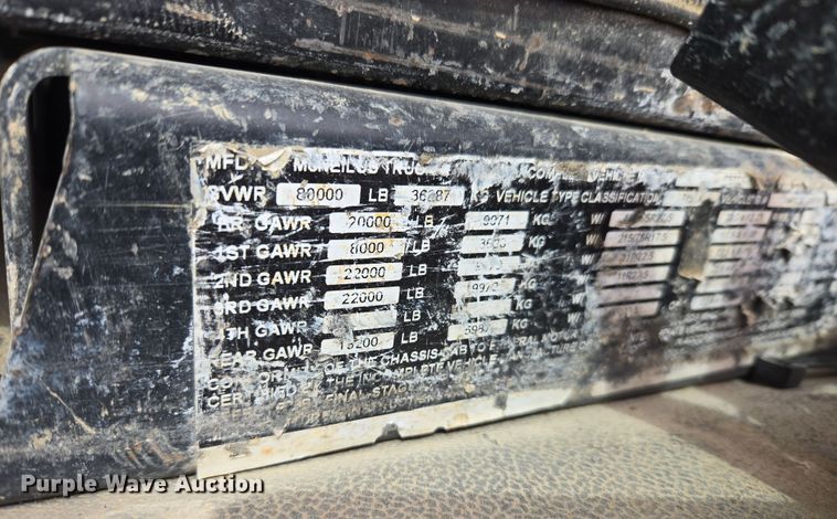 image for item DW5090 2017 Peterbilt 567 ready mix truck