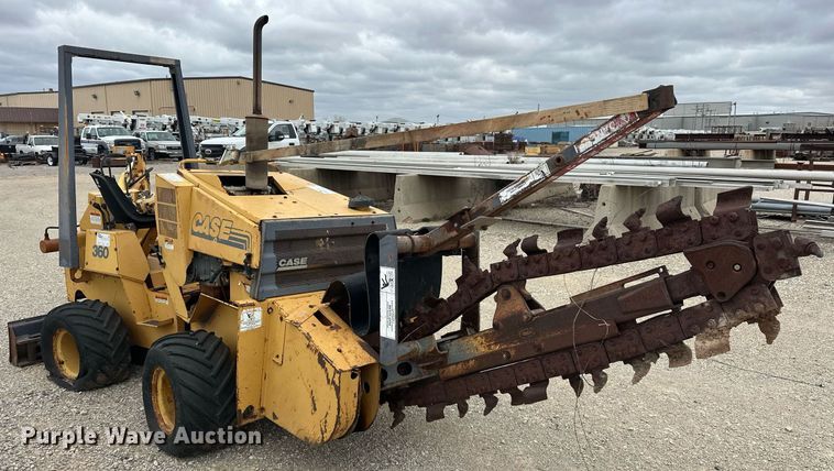 image for item DW5105 1998 Case 360 trencher