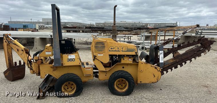 image for item DW5105 1998 Case 360 trencher