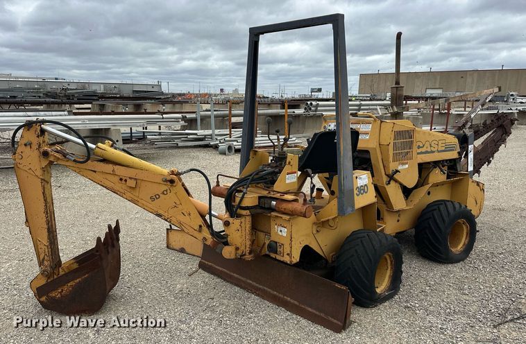 image for item DW5105 1998 Case 360 trencher
