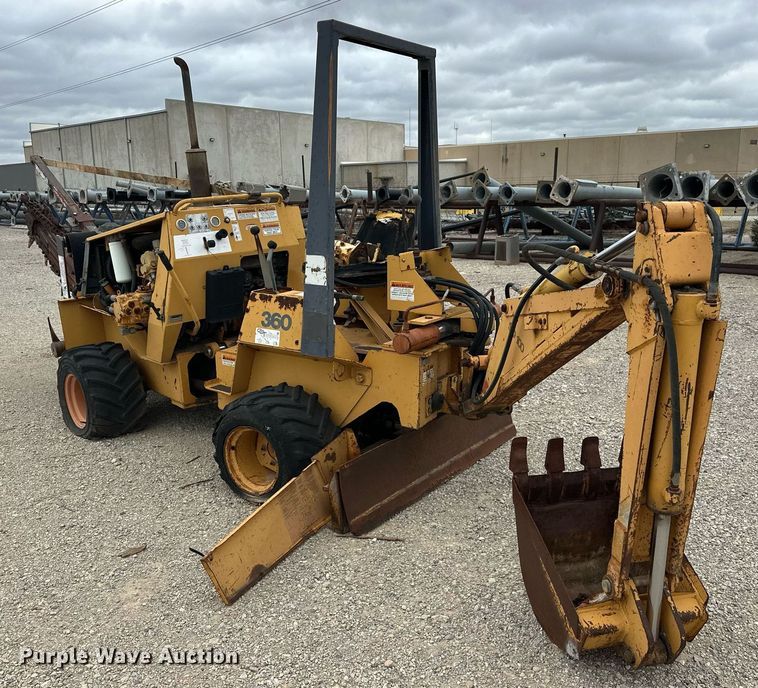 image for item DW5105 1998 Case 360 trencher