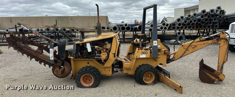 image for item DW5105 1998 Case 360 trencher