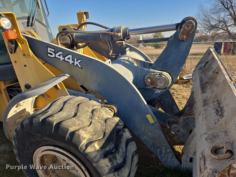 image for item DW8520 2012 John Deere 544K wheel loader