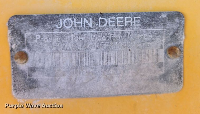 image for item DW8520 2012 John Deere 544K wheel loader