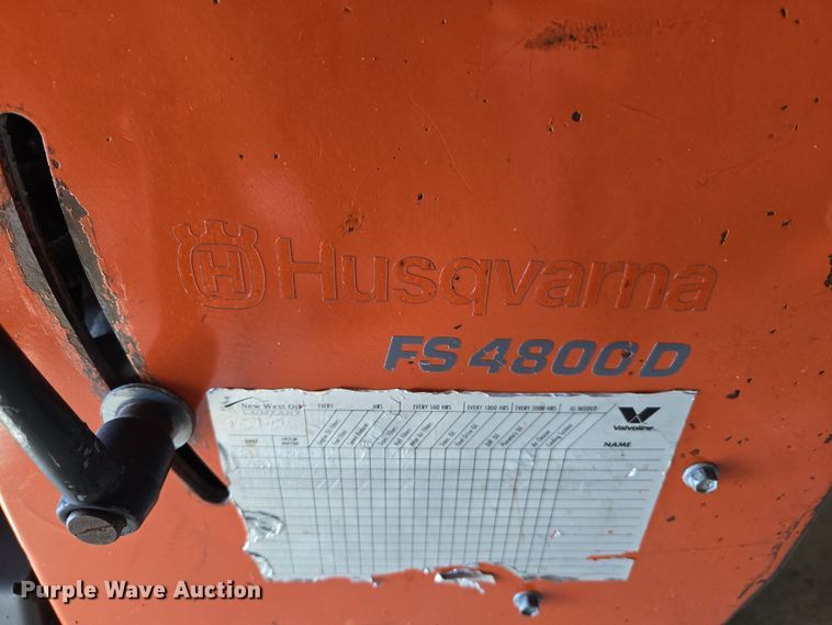 image for item DW8566 2012 Husqvarna FS4800D Concrete Saw
