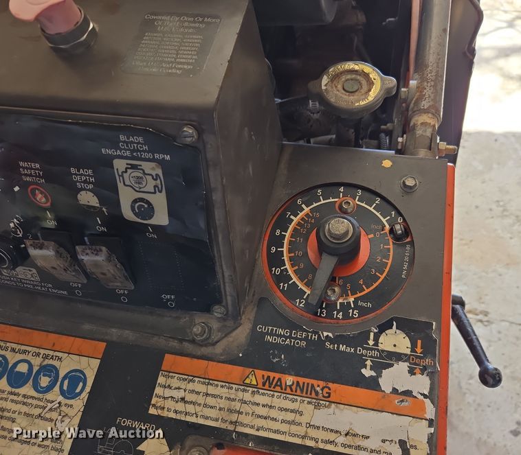 image for item DW8566 2012 Husqvarna FS4800D Concrete Saw