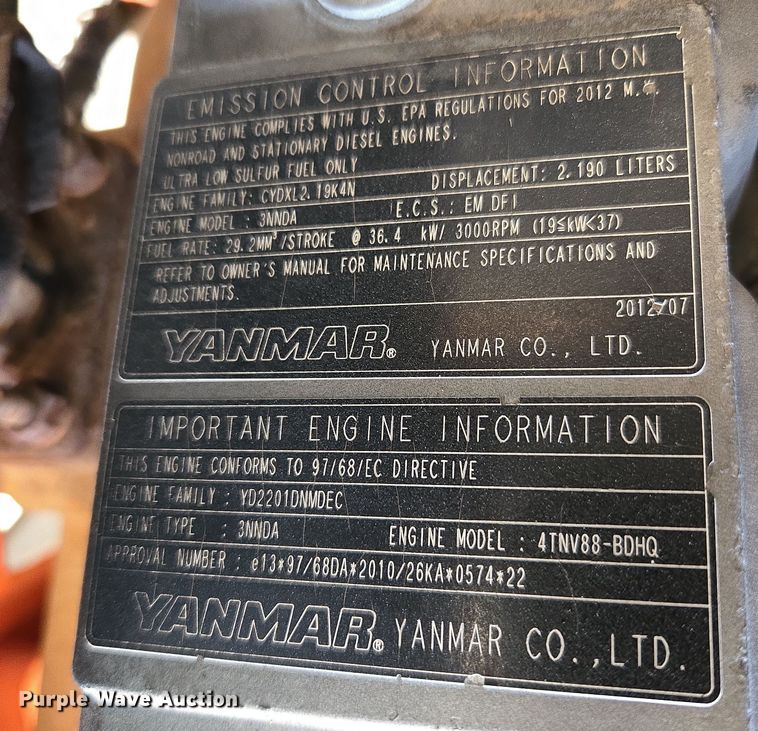 image for item DW8566 2012 Husqvarna FS4800D Concrete Saw