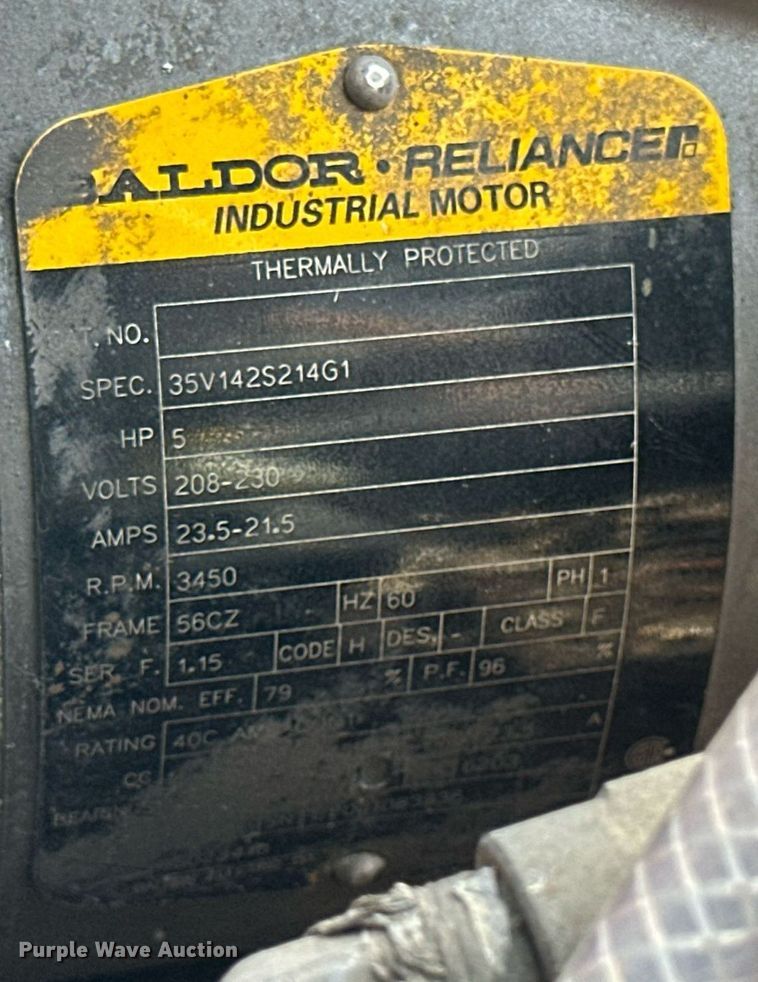 image for item DW8568 Hotsy 795SS-208 pressure washer