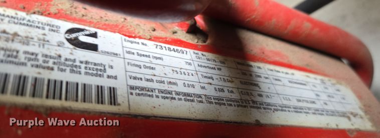 image for item EC0881 2011 Freightliner Business Class M2 street sweeper truck