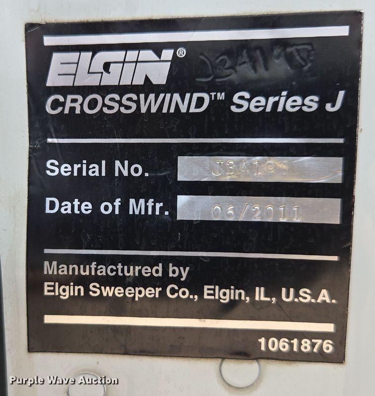 image for item EC0881 2011 Freightliner Business Class M2 street sweeper truck