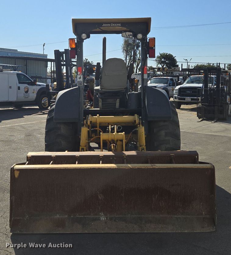 image for item EC0882 2010 John Deere 210LJ landscape tractor