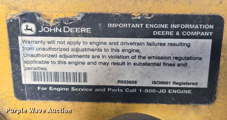 image for item EC0882 2010 John Deere 210LJ landscape tractor