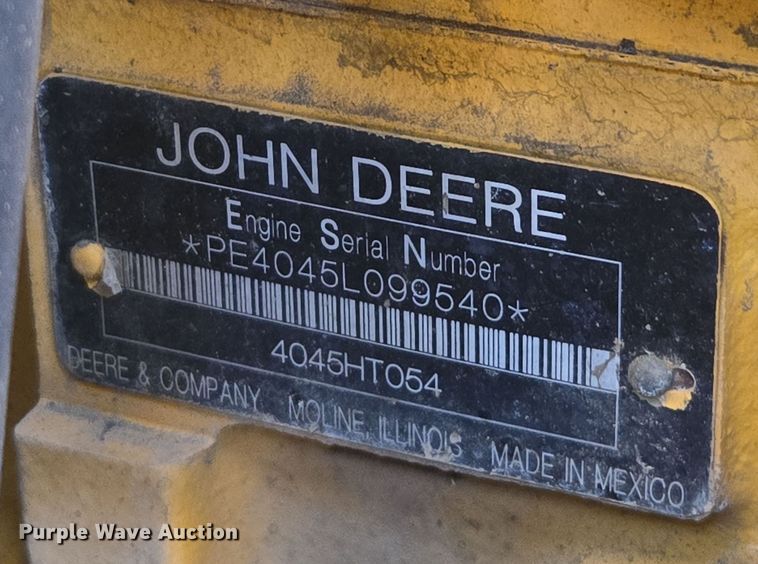 image for item EC0882 2010 John Deere 210LJ landscape tractor