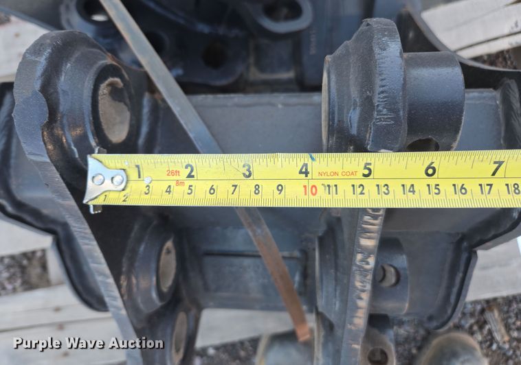 image for item EC0885 (2) Tag mini excavator buckets