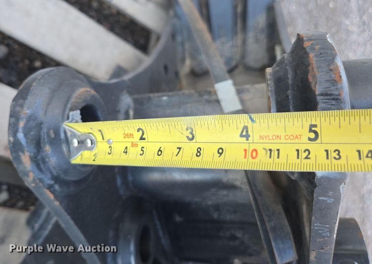 image for item EC0885 (2) Tag mini excavator buckets