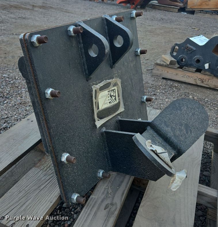 image for item EC0886 Blue Diamond 800107 excavator auger quick coupler mount