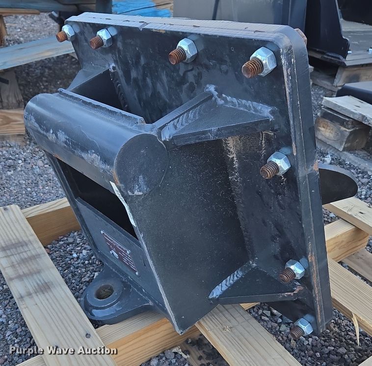 image for item EC0890 Blue Diamond 800107 mini excavator auger quick coupler mount