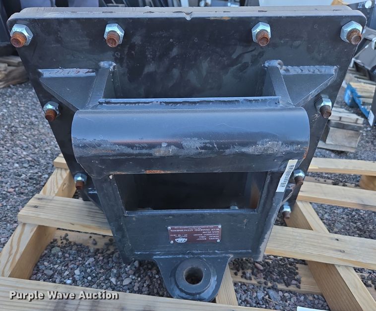 image for item EC0890 Blue Diamond 800107 mini excavator auger quick coupler mount