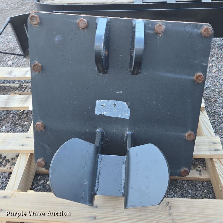 image for item EC0890 Blue Diamond 800107 mini excavator auger quick coupler mount