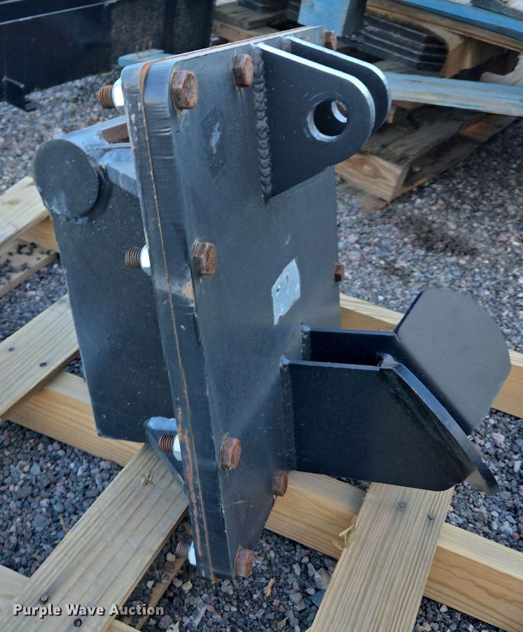 image for item EC0890 Blue Diamond 800107 mini excavator auger quick coupler mount