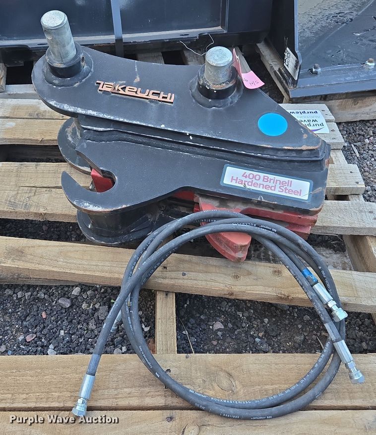 image for item EC0896 2021 Strickland TB260 mini excavator quick coupler