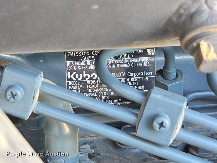 image for item EC0898 2015 Bobcat E26 mini excavator