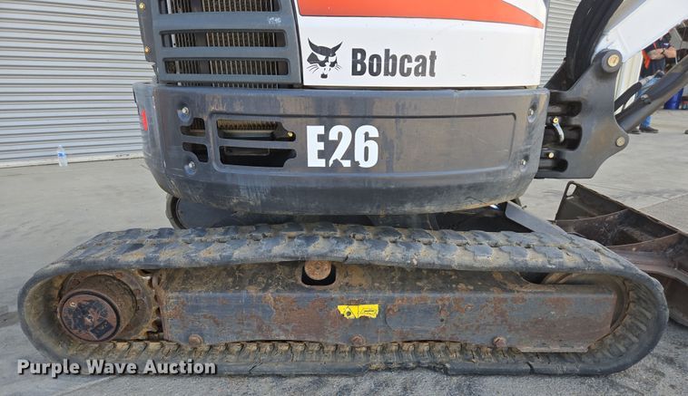 image for item EC0898 2015 Bobcat E26 mini excavator