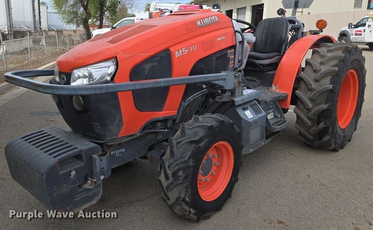 image for item EC0899 2018 Kubota M5N-111 MFWD tractor