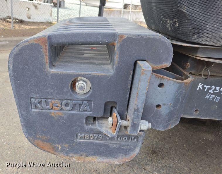 image for item EC0899 2018 Kubota M5N-111 MFWD tractor