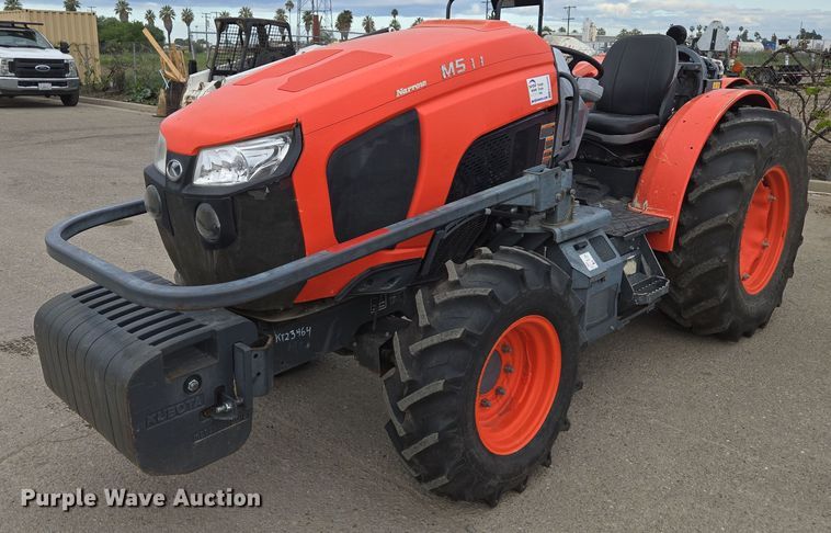 image for item EC0900 2018 Kubota M5N-111 MFWD tractor