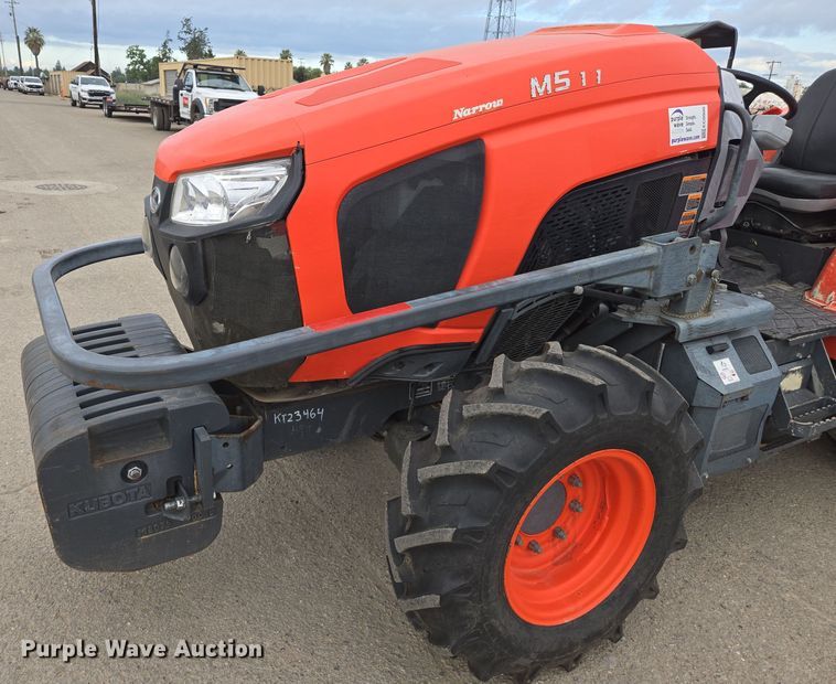 image for item EC0900 2018 Kubota M5N-111 MFWD tractor