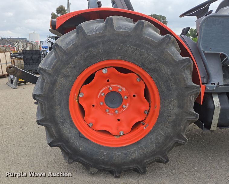 image for item EC0900 2018 Kubota M5N-111 MFWD tractor