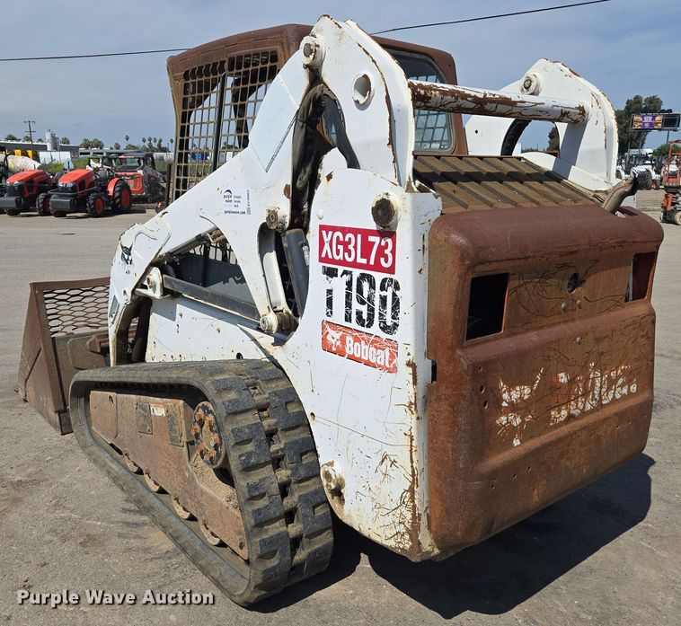 image for item EC0902 2008 Bobcat T190 tracked skid steer loader