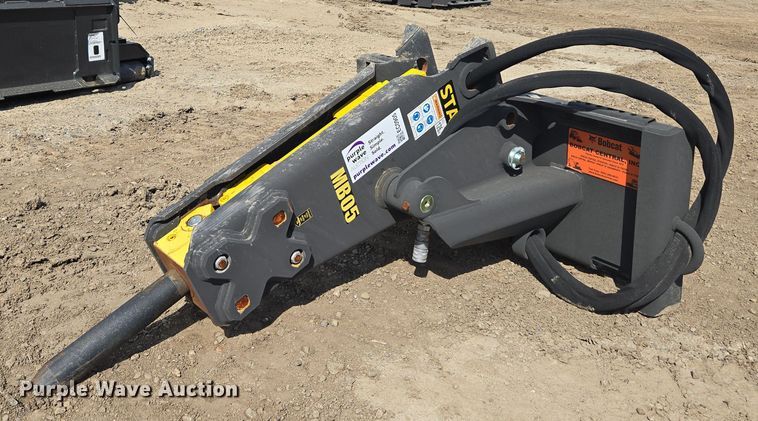 image for item EC0905 Stanley MB05S skid steer breaker