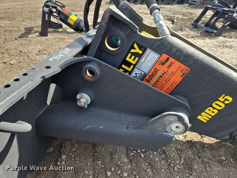 image for item EC0905 Stanley MB05S skid steer breaker