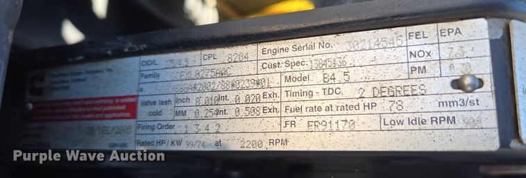 image for item EC0907 2006 Ingersoll Rand SD-70F TF single drum vibratory roller