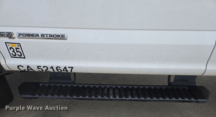 image for item EC0908 2017 Ford F550 flatbed truck