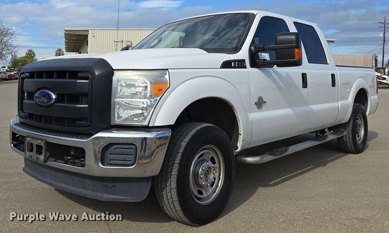 image for item EC0909 2015 Ford F250 Super Duty XL Crew Cab pickup truck