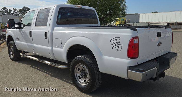 image for item EC0909 2015 Ford F250 Super Duty XL Crew Cab pickup truck
