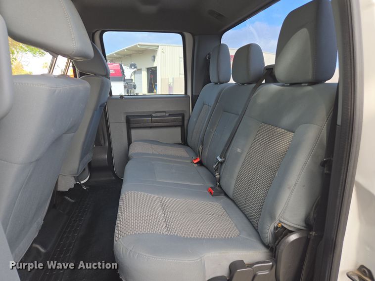 image for item EC0909 2015 Ford F250 Super Duty XL Crew Cab pickup truck