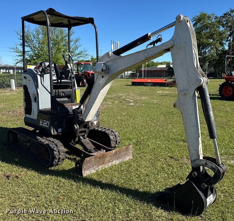 image for item EC3506 2020 Bobcat E20 mini excavator