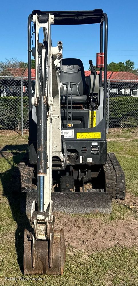 image for item EC3507 2021 Bobcat E20 mini excavator