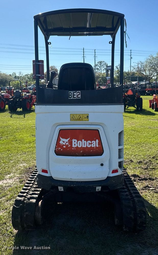 image for item EC3507 2021 Bobcat E20 mini excavator