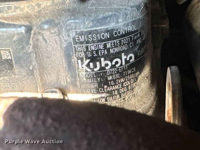 image for item EC3507 2021 Bobcat E20 mini excavator