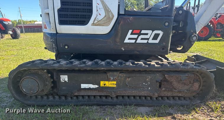 image for item EC3507 2021 Bobcat E20 mini excavator