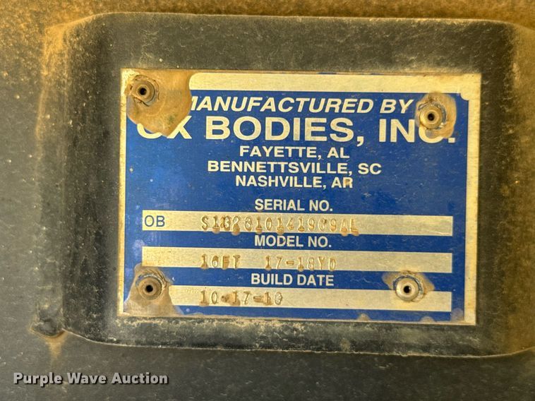 image for item EC3510 2014 Caterpillar CT660 dump truck