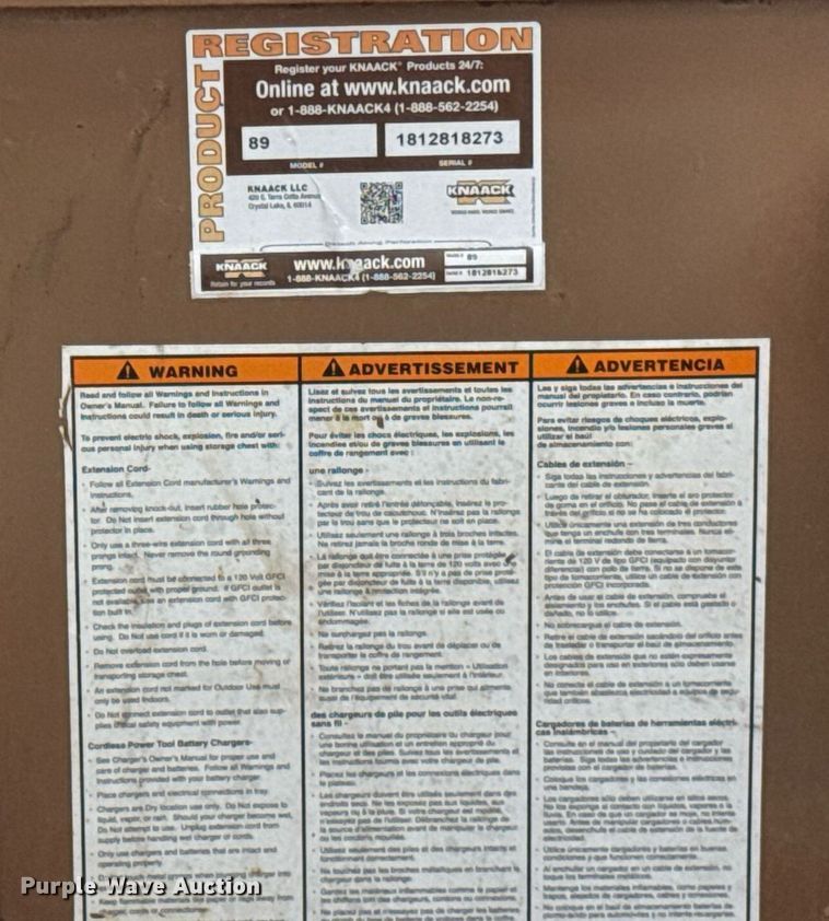 image for item EC4038 (5) Knaack job boxes