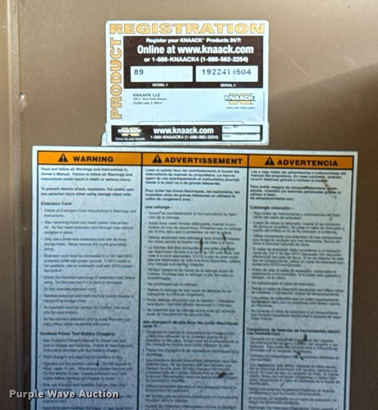 image for item EC4038 (5) Knaack job boxes