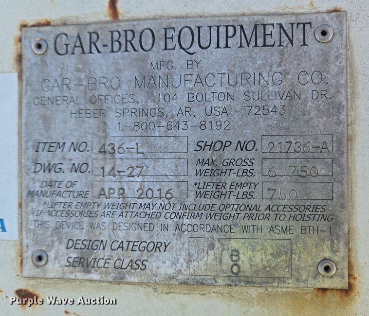 image for item EC4041 GAR-BO concrete bucket